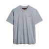 T-shirt in misto cotone fiammato sovratinto