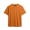 T-shirt in misto cotone fiammato sovratinto T-shirt in misto cotone fiammato sovratinto