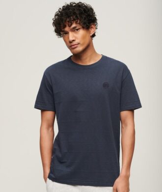 T-shirt in Organic Cotton con texture Vintage