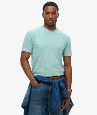 T-shirt in Organic Cotton con texture Vintage