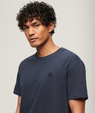 T-shirt in Organic Cotton con texture Vintage