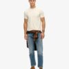 T-shirt in Organic Cotton con texture Vintage T-shirt in Organic Cotton con texture Vintage