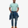 T-shirt in Organic Cotton con texture Vintage T-shirt in Organic Cotton con texture Vintage