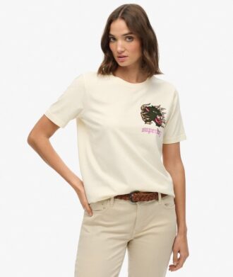 T-shirt Old School Tattoo dal taglio comodo