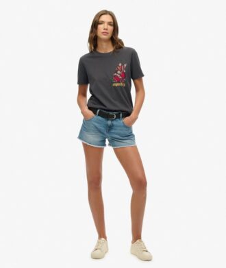 T-shirt Old School Tattoo dal taglio comodo