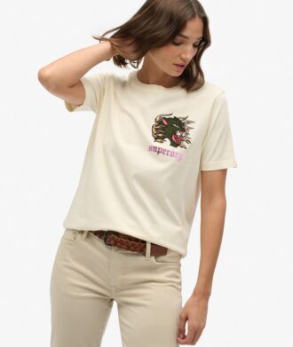 T-shirt Old School Tattoo dal taglio comodo