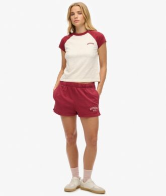 T-shirt raglan con logo Essential in Organic Cotton