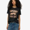 T-shirt relax con decorazioni in stile college T-shirt relax con decorazioni in stile college