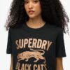 T-shirt relax con decorazioni in stile college T-shirt relax con decorazioni in stile college