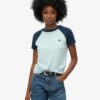 T-shirt Retro con Logo Essential