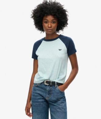 T-shirt Retro con Logo Essential