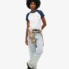 T-shirt Retro con Logo Essential