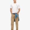 T-shirt sportiva di lusso dal taglio ampio