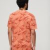 T-shirt stampato con sovrastampa Vintage