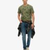 T-shirt stampato con sovrastampa Vintage