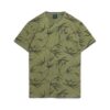 T-shirt stampato con sovrastampa Vintage