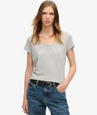 T-shirt Studios con scollo rotondo