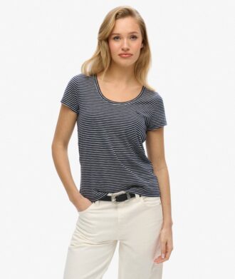 T-shirt Studios con scollo rotondo