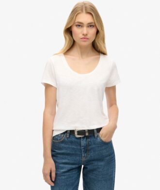 T-shirt Studios con scollo rotondo