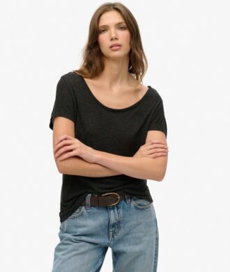 T-shirt Studios con scollo rotondo