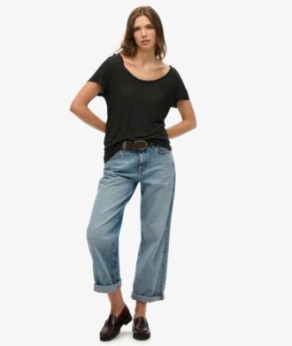 T-shirt Studios con scollo rotondo