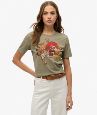 T-shirt Tokyo Relaxed con logo Vintage