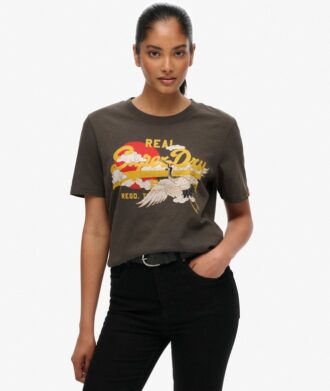T-shirt Tokyo Relaxed con logo Vintage