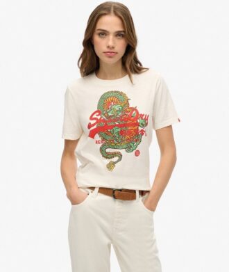 T-shirt Tokyo Relaxed con logo Vintage