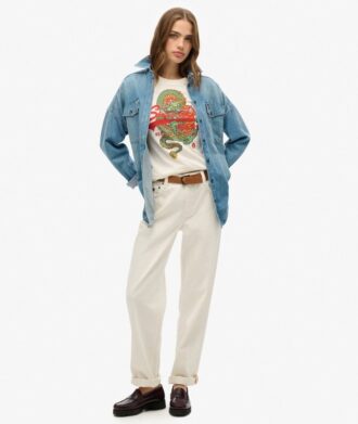 T-shirt Tokyo Relaxed con logo Vintage