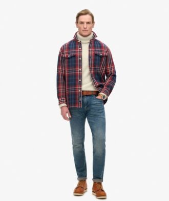 The Merchant Store – Camicia a quadri pesante