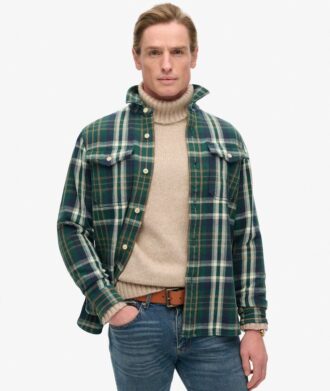 The Merchant Store – Camicia a quadri pesante