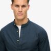 The Merchant Store – Camicia Henley Indaco
