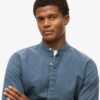 The Merchant Store – Camicia Henley Indigo
