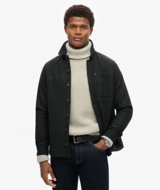 The Merchant Store – Camicia lunga in lana