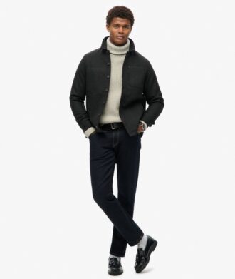 The Merchant Store – Camicia lunga in lana