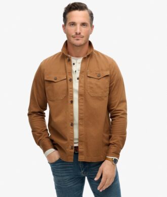 The Merchant Store – Camicia oversize a spina di pesce