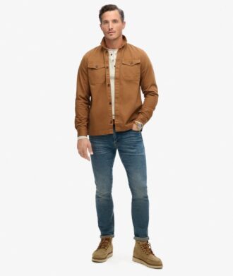 The Merchant Store – Camicia oversize a spina di pesce