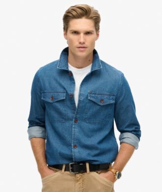 The Merchant Store – Camicia oversize indaco