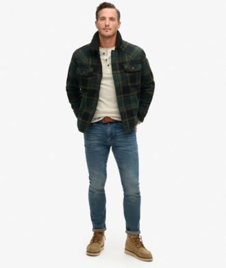 The Merchant Store – Cappotto da lavoro in lana