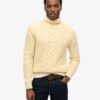 The Merchant Store – Maglione a collo alto con trecce