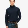 The Merchant Store – Maglione a collo alto testurizzato