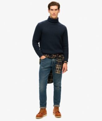 The Merchant Store – Maglione a collo alto testurizzato