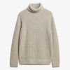 The Merchant Store – Maglione a collo alto testurizzato