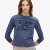 Top a maniche lunghe slim Athletic Essentials Ringer