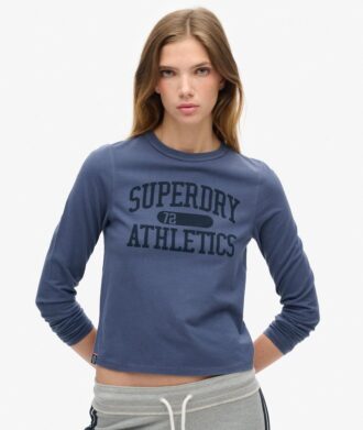 Top a maniche lunghe slim Athletic Essentials Ringer