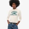 Top a maniche lunghe slim Athletic Essentials Ringer