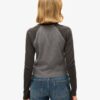 Top a maniche lunghe slim fit a costine Athletic Essentials