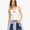 Top a spalline aderente con logo Sportswear