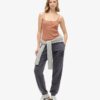 Top a spalline con bottoni Athletic Essentials