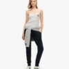 Top a spalline con bottoni Athletic Essentials